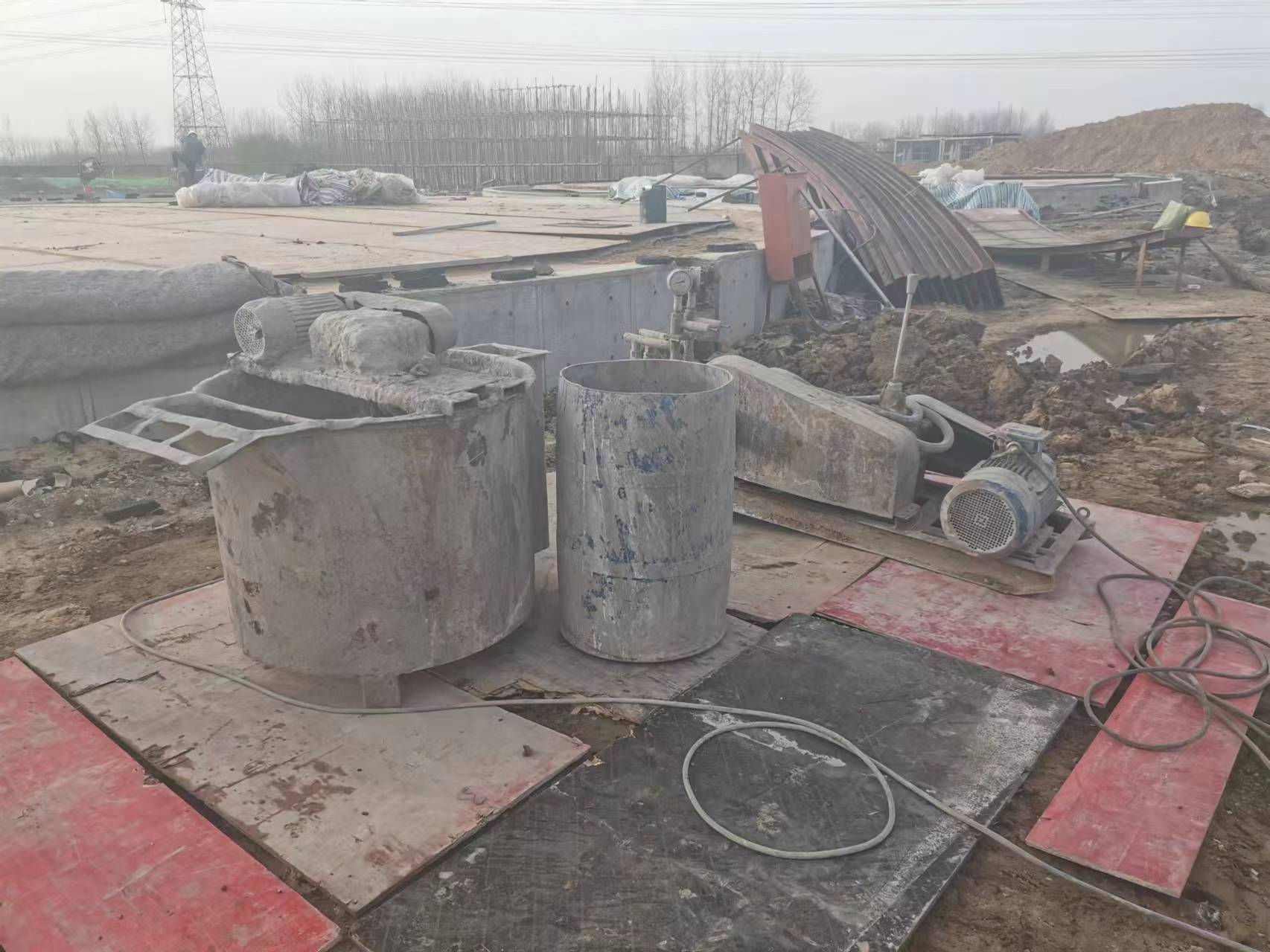 洛龙设备基础注浆